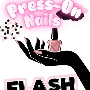 $5 Press On Nail Flash Sale Run